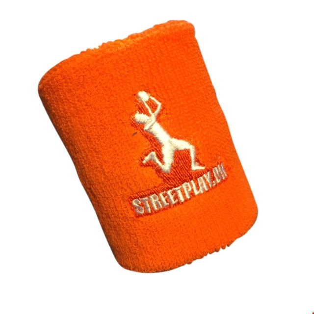 1 stk Svedbånd Streetplay Logoman i Orange. 1 stk Svedbånd Streetplay Logoman i Orange.